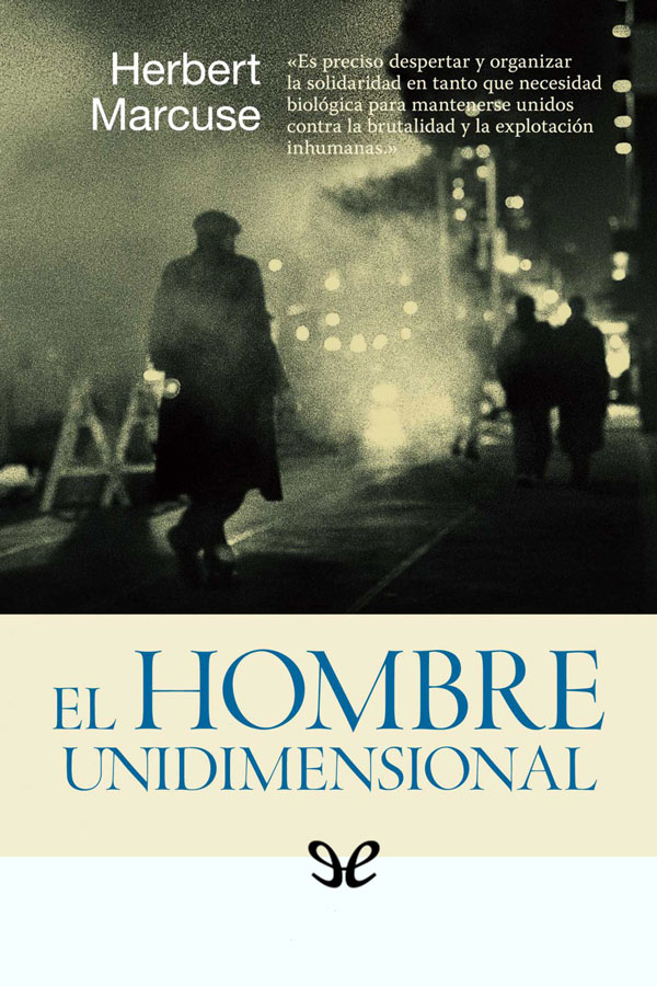 El hombre unidimensional
