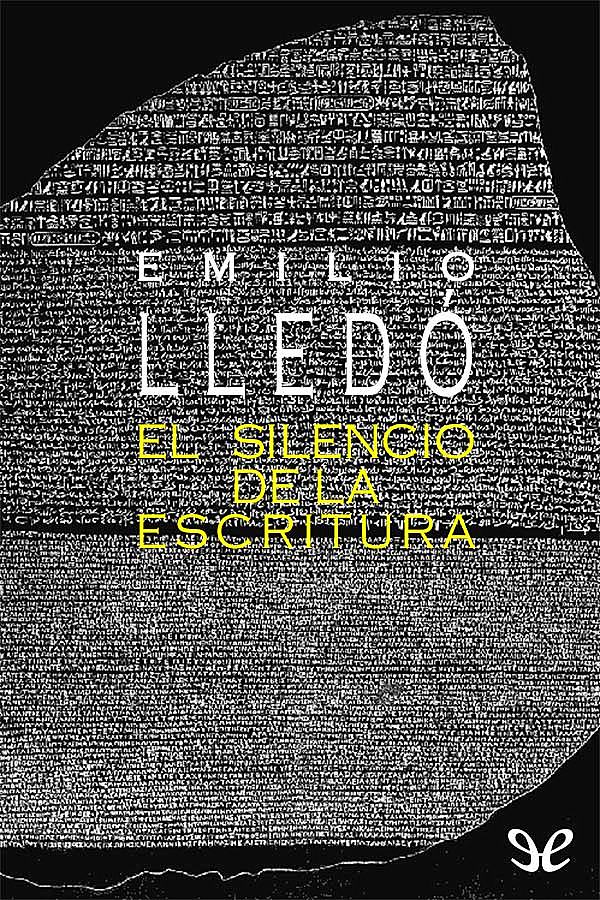 El silencio de la escritura