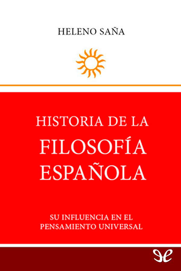 Historia de la filosofía española