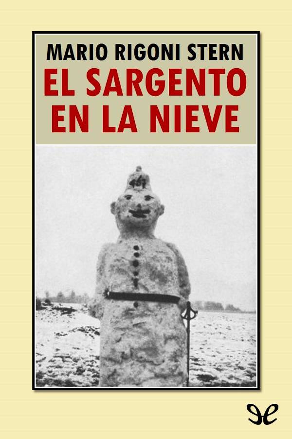 El sargento en la nieve