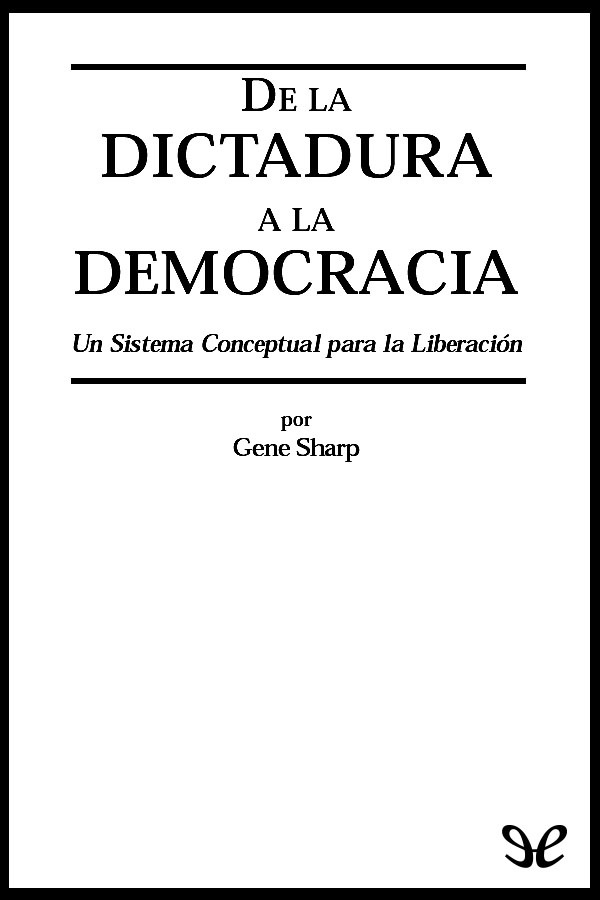 De la dictadura a la democracia