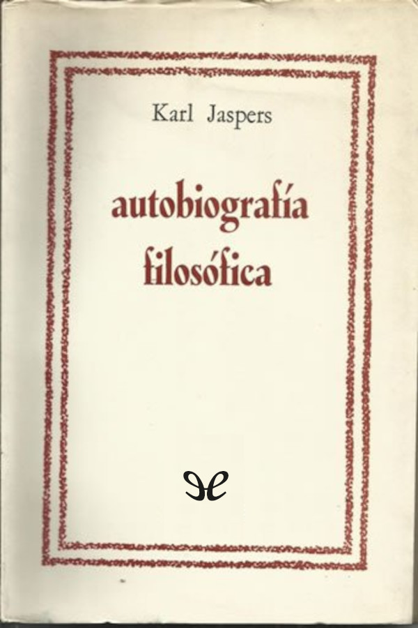 Autobiografía filosófica