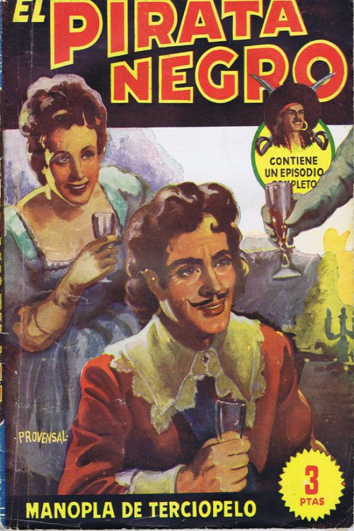 Manopla de terciopelo