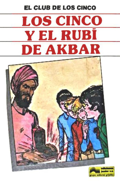 Los cinco y el rubí de Akbar