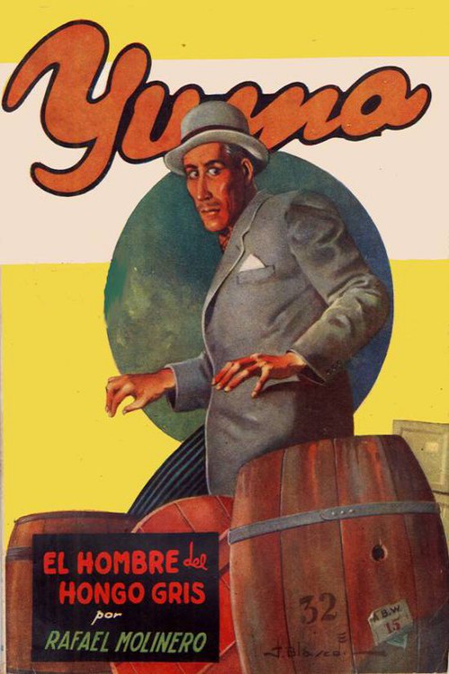 El hombre del hongo gris