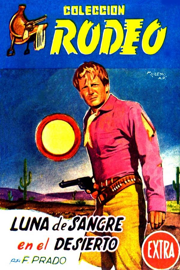 Luna de sangre en el desierto