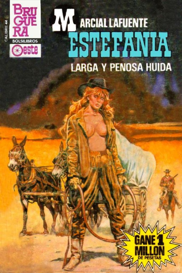 Larga y penosa huida