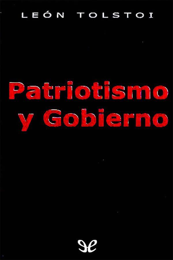 Patriotismo y Gobierno