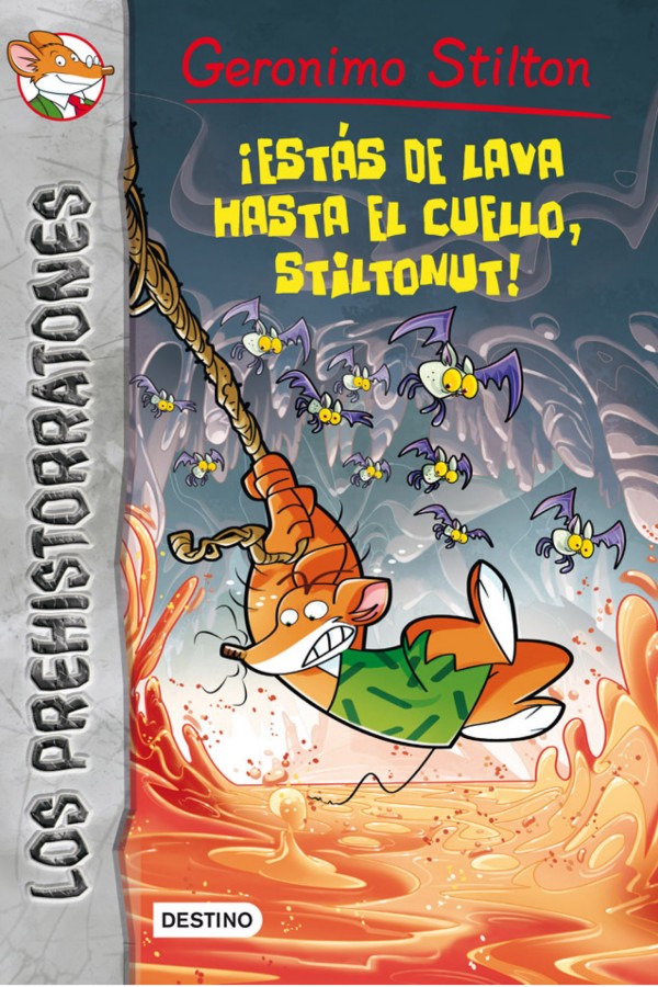 ¡Estás de lava hasta el cuello, Stiltonut!