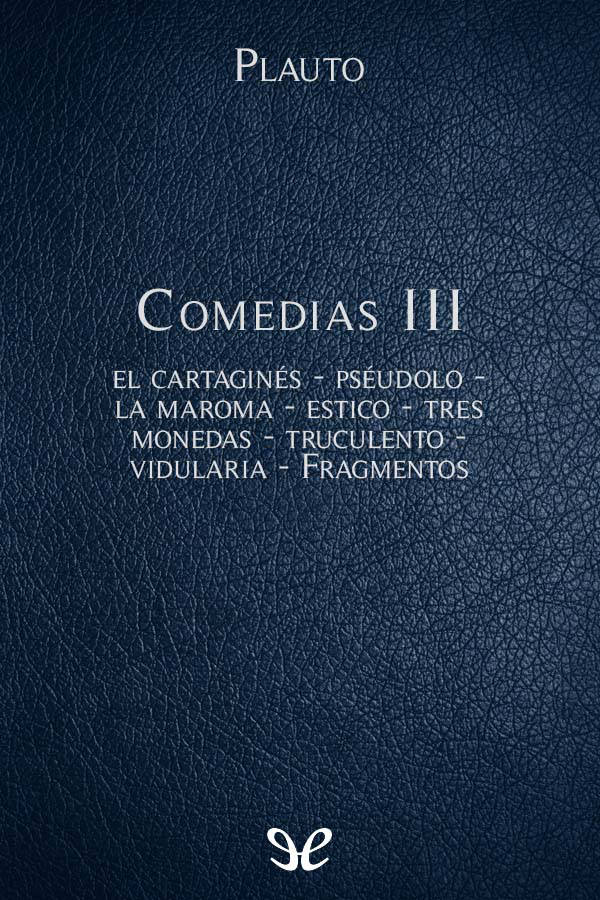 Comedias III