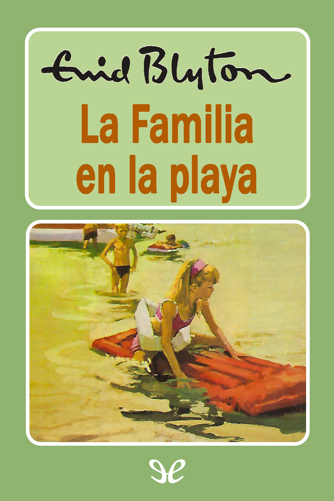 La familia en la playa