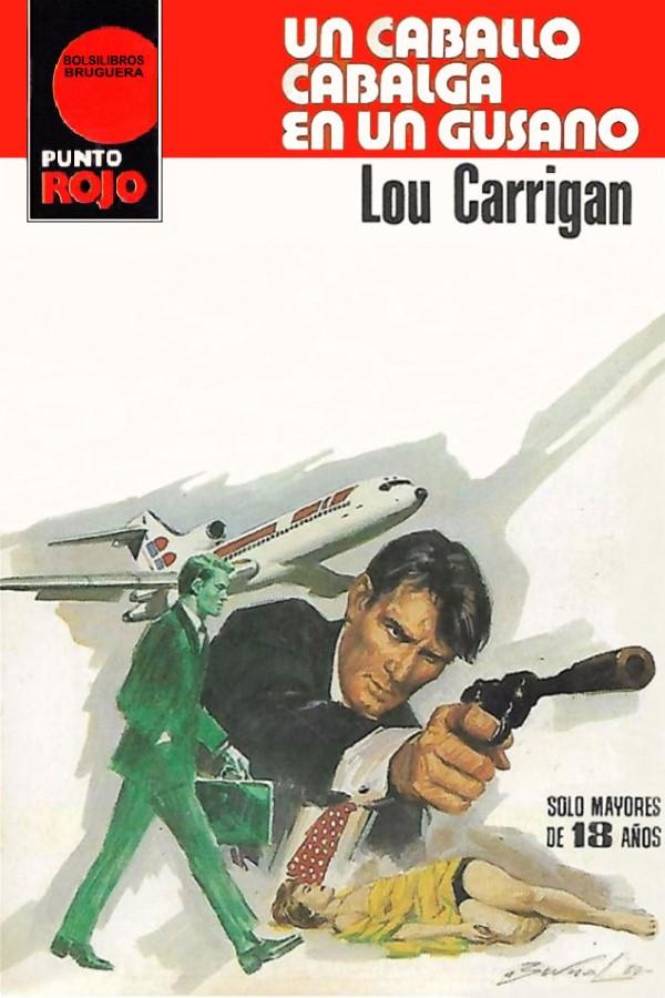 Un caballo cabalga en un gusano