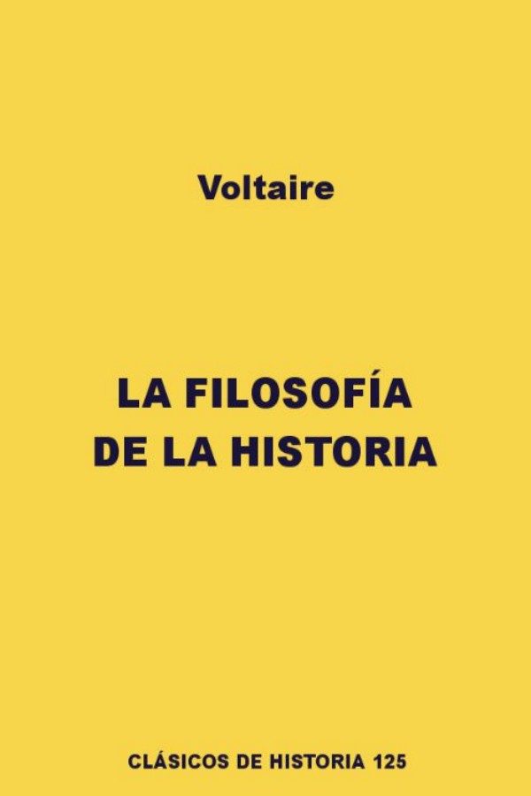 La filosofía de la Historia