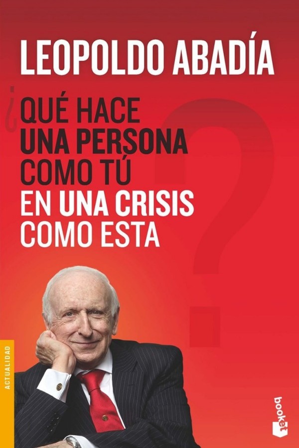 ¿Qué hace una persona como tú en una crisis como esta?