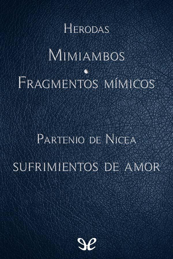 Mimiambos & Sufrimientos de amor