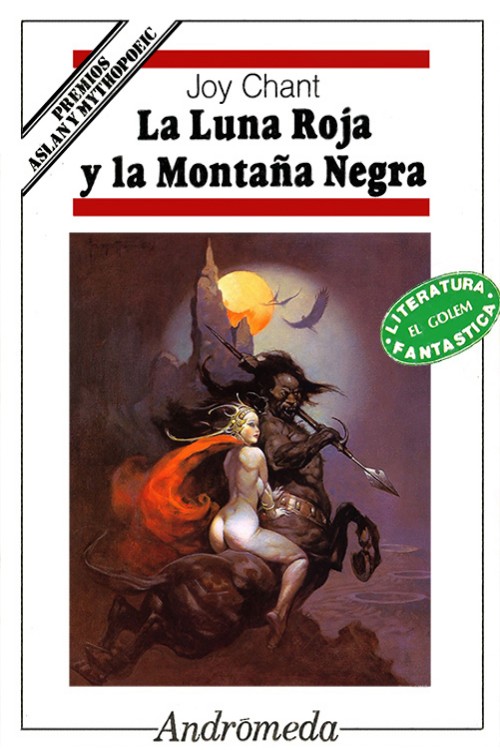 La luna roja y la montaña negra