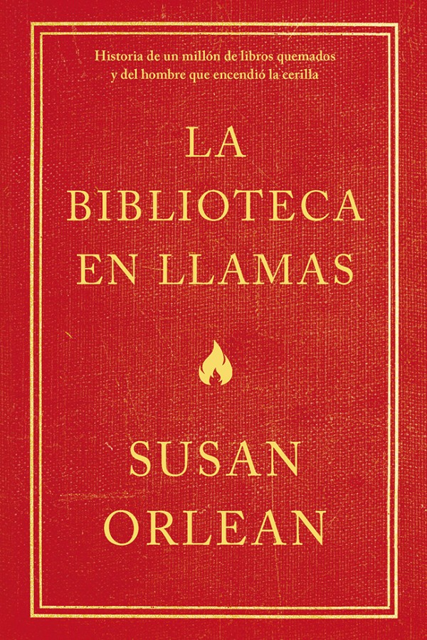 La biblioteca en llamas