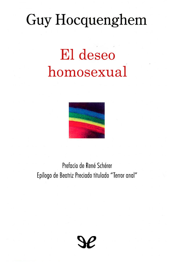 El deseo homosexual
