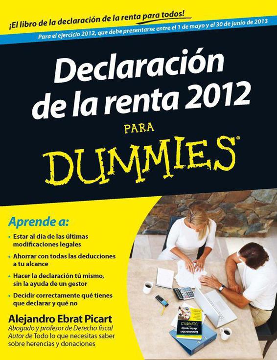 Declaración de la renta 2012 para dummies
