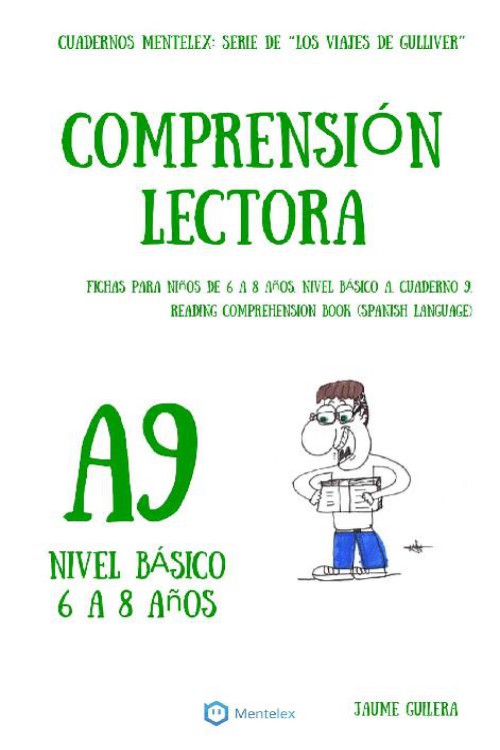 Cuaderno de comprensión lectora para niños de 6 a 8 años