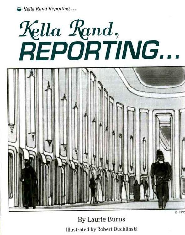 Kella Rand, informando…