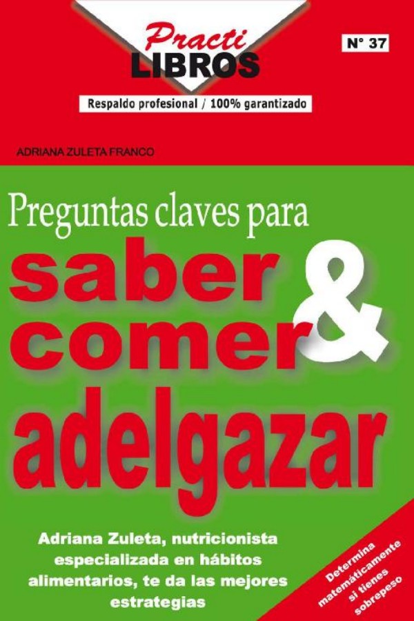 Preguntas claves para saber comer y adelgazar