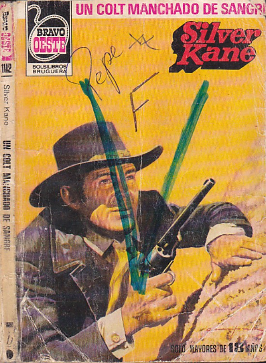 Un colt manchado de sangre