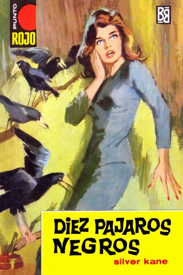 Diez pájaros negros