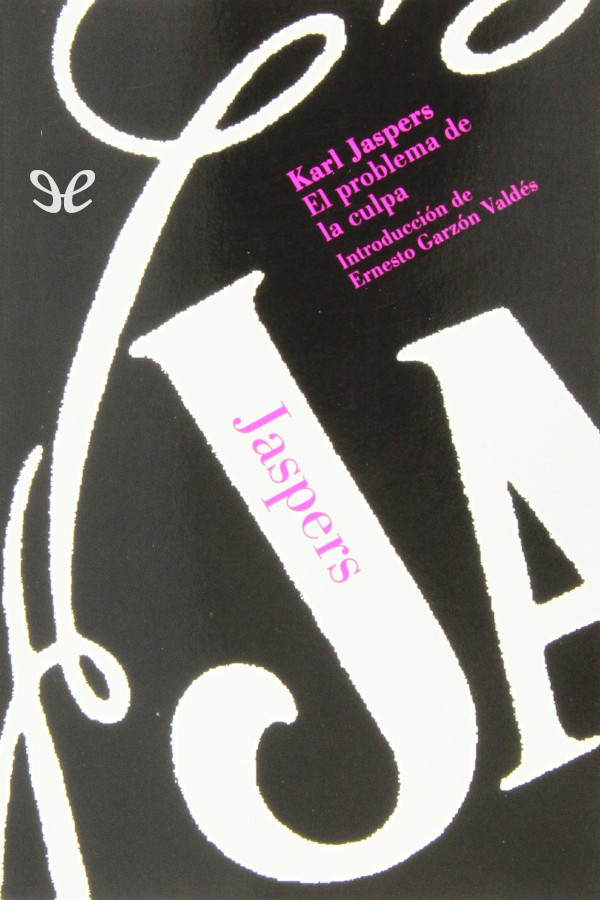 El problema de la culpa