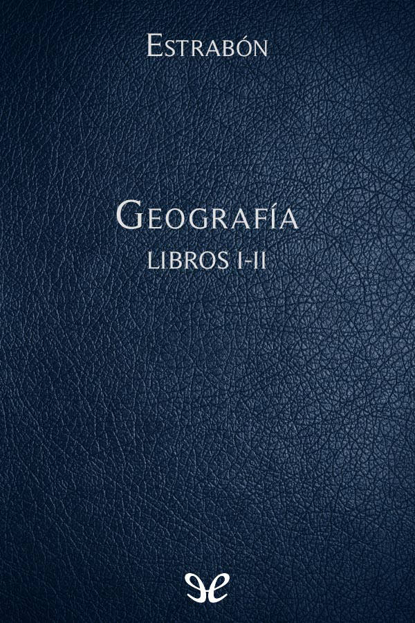 Geografía Libros I - II